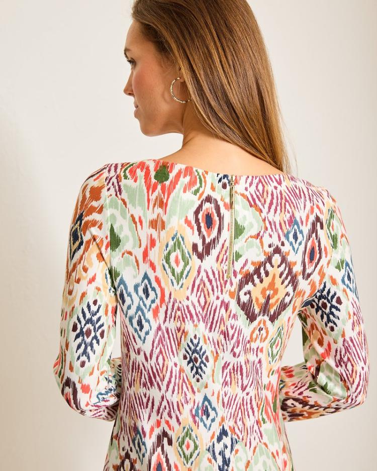 Women Dresses | Tommy Bahama Darcy Vista Cove 3/4-Sleeve Dress White Sand