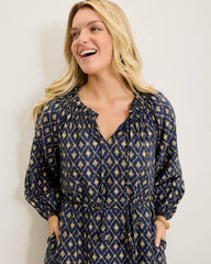 Women Dresses | Tommy Bahama Diamond Cay Long-Sleeve Maxi Dress Coastline