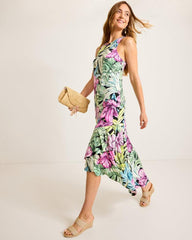 Women Dresses | Tommy Bahama Jasmina Jungle Jewels Maxi Dress Black