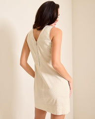 Women Dresses | Tommy Bahama Palm-A-Dora Geo Gem Sheath Dress Golden Honey