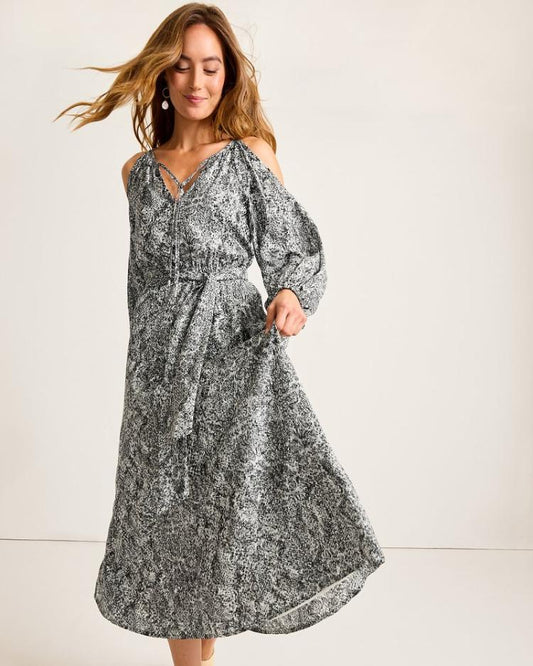 Women Dresses | Tommy Bahama Playa Python Maxi Dress Shadow
