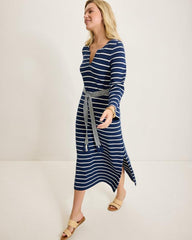 Women Dresses | Tommy Bahama Sun Harbor Midi Caftan Dress Island Navy