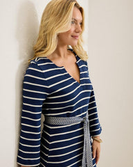 Women Dresses | Tommy Bahama Sun Harbor Midi Caftan Dress Island Navy