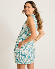 Women Dresses | Tommy Bahama Two Palms Frond Valley Linen Shift Dress Sandstone