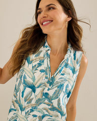 Women Dresses | Tommy Bahama Two Palms Frond Valley Linen Shift Dress Sandstone