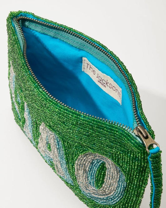 Women Handbags &amp; Clutches | Tommy Bahama Ciao Beaded Clutch Green
