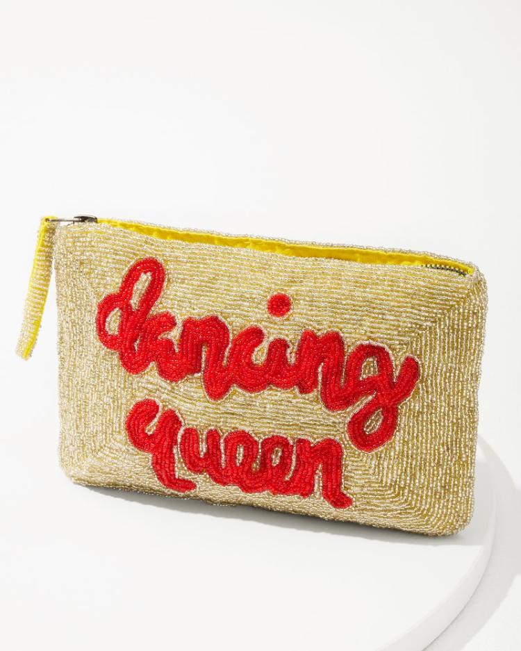 Women Handbags &amp; Clutches | Tommy Bahama Dancing Queen Beaded Clutch Gold