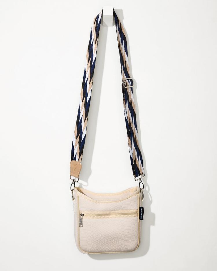 Women Handbags &amp; Clutches | Tommy Bahama Mini Neoprene Crossbody Sand