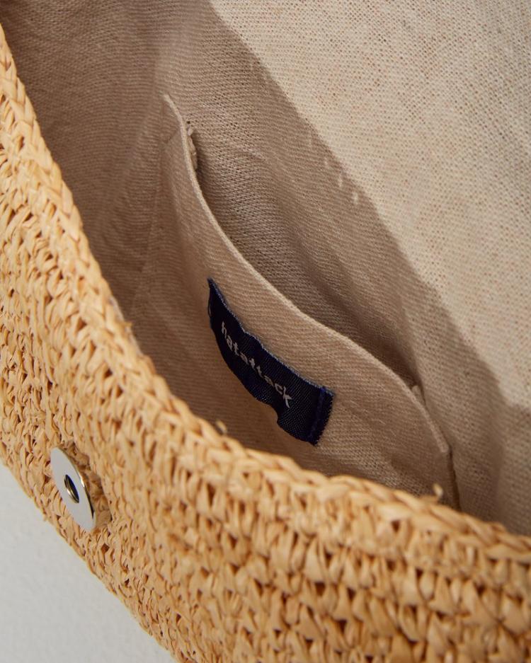 Women Handbags &amp; Clutches | Tommy Bahama Sunburst Raffia Clutch Natural