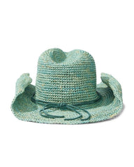 Women Hats &amp; Caps | Tommy Bahama Lai Raffia Cowboy Hat Sea Green