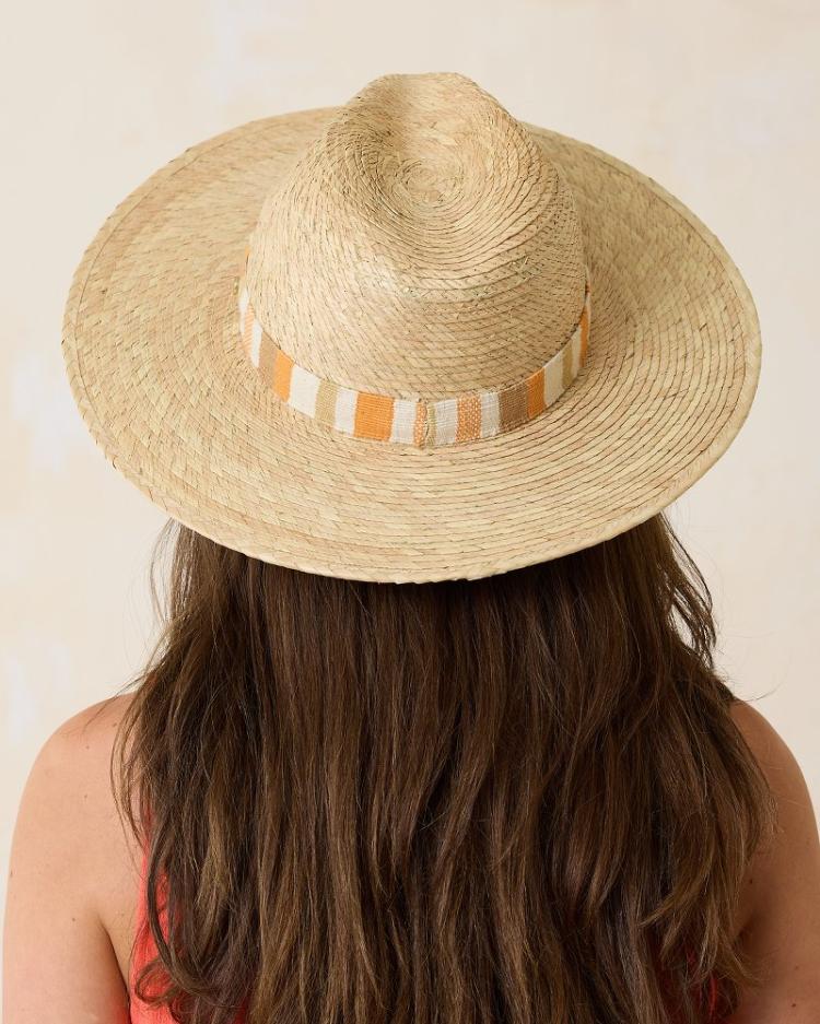 Women Hats &amp; Caps | Tommy Bahama Lotus Wide-Brim Hat Sand