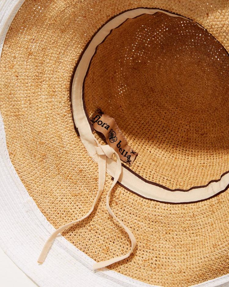Women Hats &amp; Caps | Tommy Bahama Lucia Brimmed Hat White