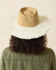 Women Hats &amp; Caps | Tommy Bahama Melissa Lux Fringe Raffia Hat Natural/white/silver