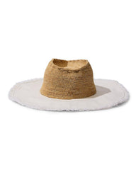 Women Hats &amp; Caps | Tommy Bahama Melissa Lux Fringe Raffia Hat Natural/white/silver