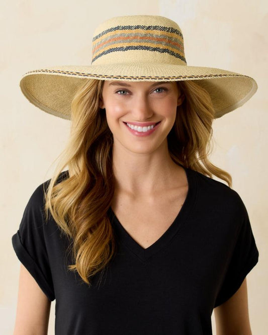 Women Hats &amp; Caps | Tommy Bahama Moselle Wide-Brim Hat Natural