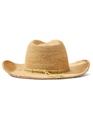 Women Hats &amp; Caps | Tommy Bahama Raffia Crochet Cowboy Hat Natural/gold