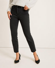 Women Jeans | Tommy Bahama Boracay® Beach Sparkle High-Rise Skinny Ankle Jeans Coastal Black Wash