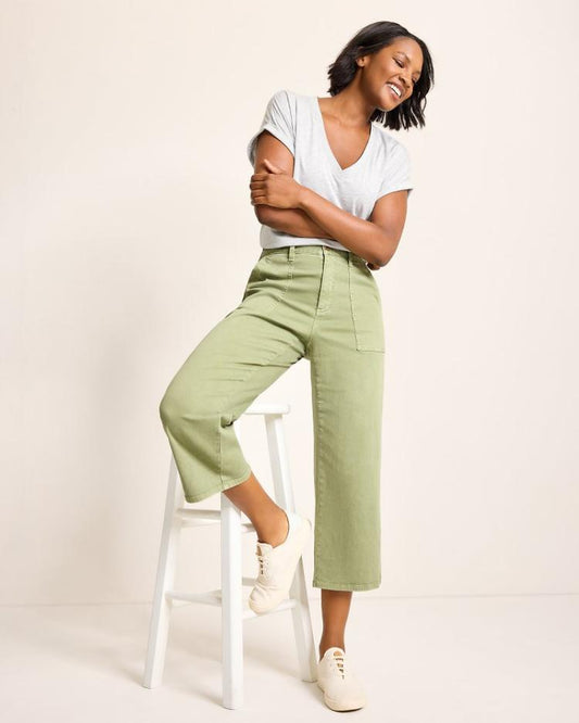 Women Jeans | Tommy Bahama Boracay® Cropped Field Pants Dusty Thyme