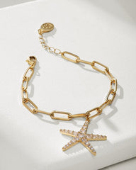 Women Jewelry | Tommy Bahama Indigo Bay Starfish Charm Bracelet Gold