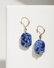 Women Jewelry | Tommy Bahama Indigo Shore Semi-Precious Stone Drop Earrings Gold