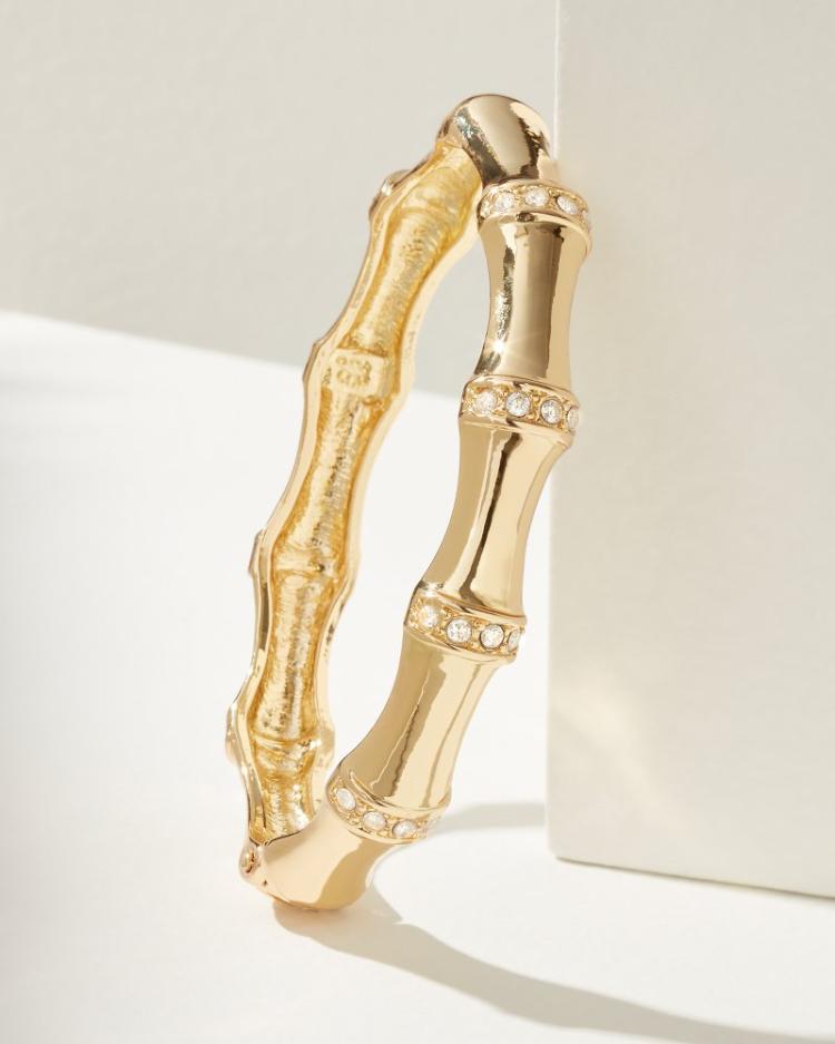 Women Jewelry | Tommy Bahama Island Essence Bamboo Bangle Bracelet Gold