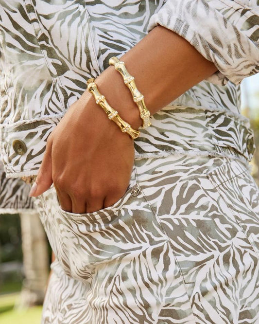 Women Jewelry | Tommy Bahama Island Essence Bamboo Bangle Bracelet Gold