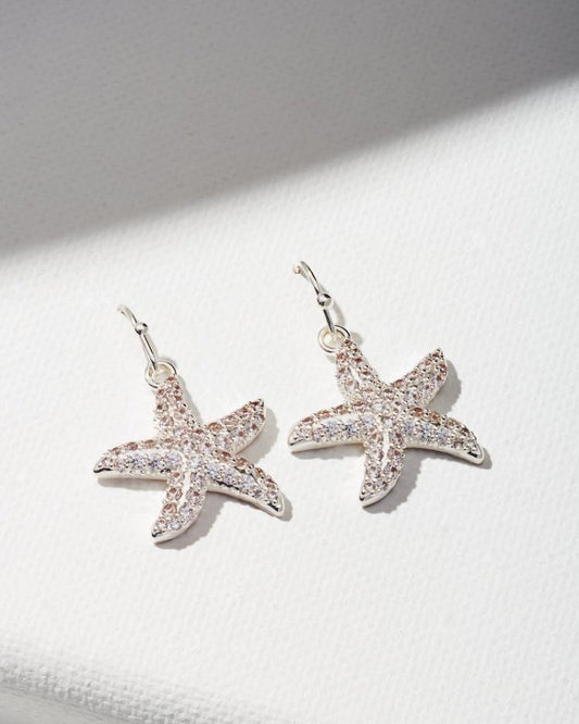 Women Jewelry | Tommy Bahama Island Essence Silver Starfish Earrings Silver