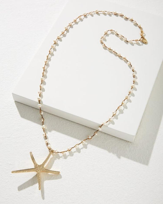 Women Jewelry | Tommy Bahama Island Essence Starfish Pendant Necklace Gold
