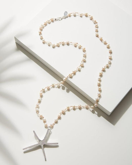 Women Jewelry | Tommy Bahama Island Essence Starfish Pendant Necklace Silver