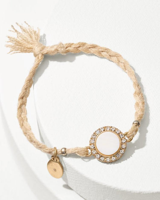 Women Jewelry | Tommy Bahama Madeira Corded Shell Bracelet Gold