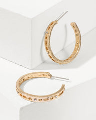 Women Jewelry | Tommy Bahama Madeira Large Hoop Earrings Gold