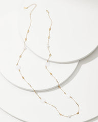 Women Jewelry | Tommy Bahama Madeira Mother Of Pearl Station Necklace Gold