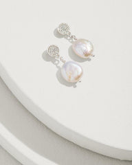 Women Jewelry | Tommy Bahama Marco Island Freshwater Pearl Drop Earrings Silver