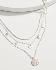 Women Jewelry | Tommy Bahama Marco Island Layered Starfish Charm Necklace Silver