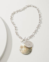 Women Jewelry | Tommy Bahama Marco Island Shell Pendant Necklace Silver