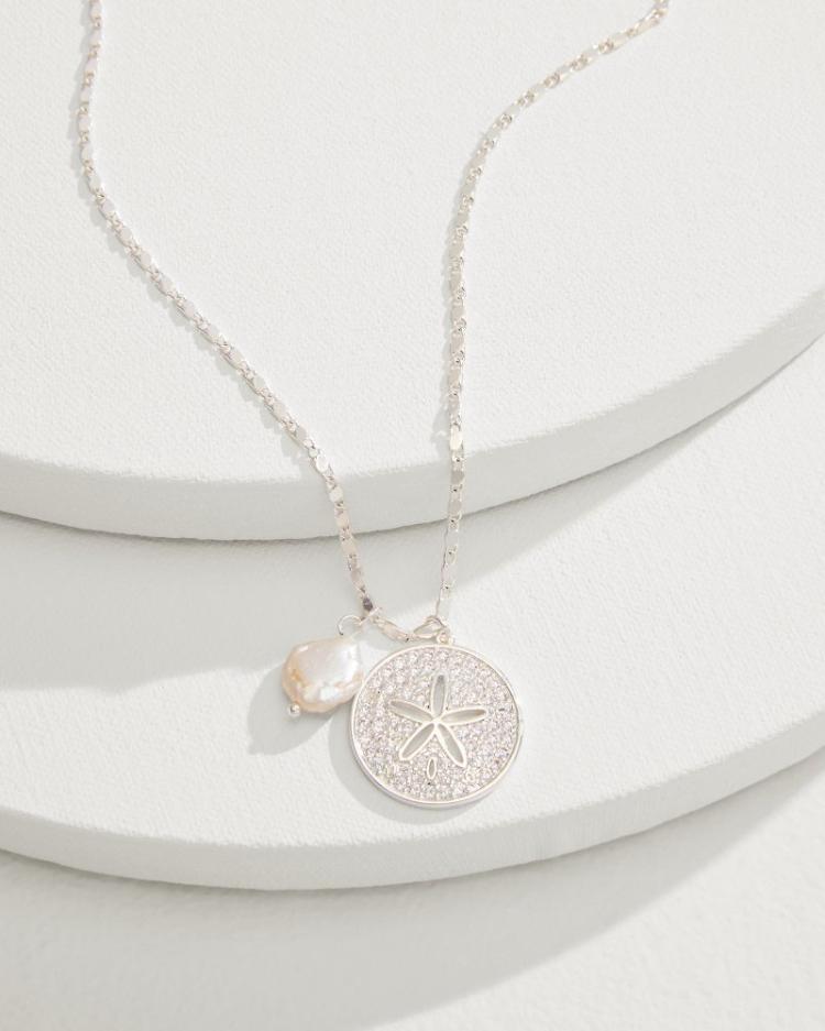 Women Jewelry | Tommy Bahama Marco Island Starfish Pendant Necklace Silver