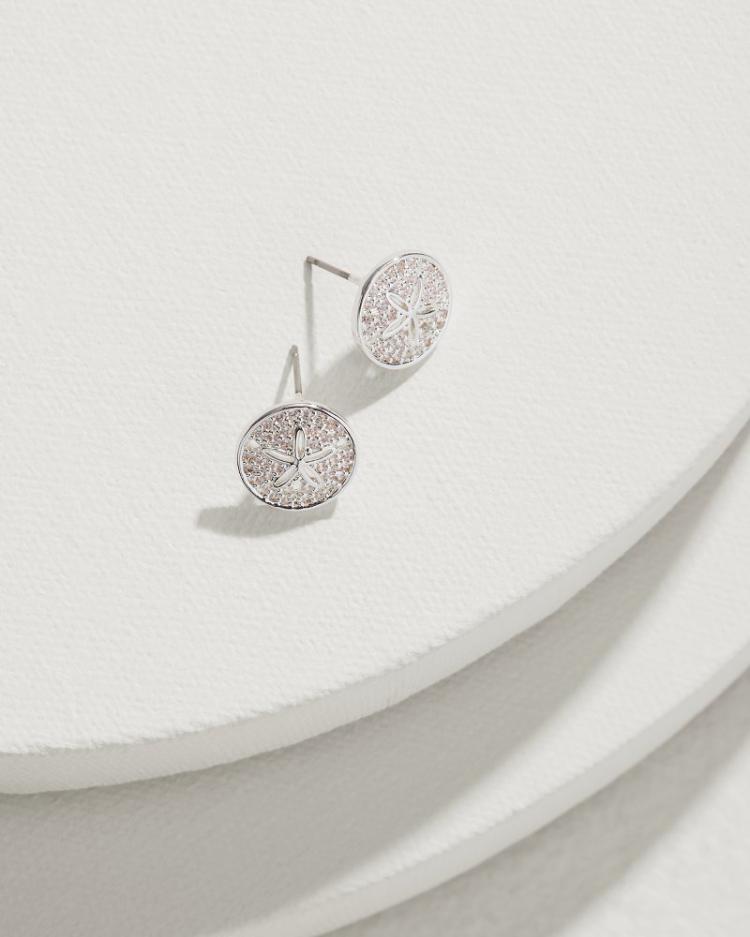 Women Jewelry | Tommy Bahama Marco Island Starfish Stud Earrings Silver