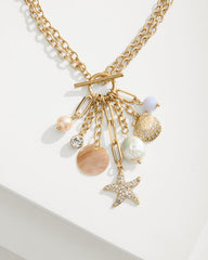 Women Jewelry | Tommy Bahama Sanibel Island Multi-Charm Necklace Gold