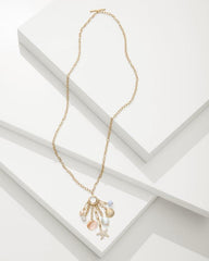 Women Jewelry | Tommy Bahama Sanibel Island Multi-Charm Necklace Gold