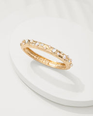 Women Jewelry | Tommy Bahama Tidal Treasure Mother Of Pearl And Stone Bangle Gold