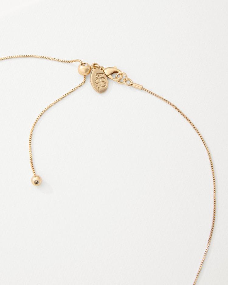 Women Jewelry | Tommy Bahama Tidal Treasure Mother Of Pearl Disc Pendant Necklace Gold