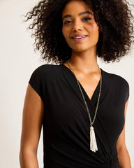 Women Jewelry | Tommy Bahama Tidal Treasure Pearl Tassel Necklace Gold