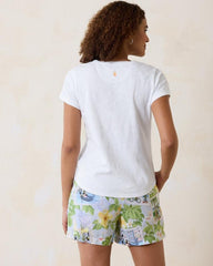 Women Loungewear | Tommy Bahama Disney Take The Scenic Route Lux T-Shirt White