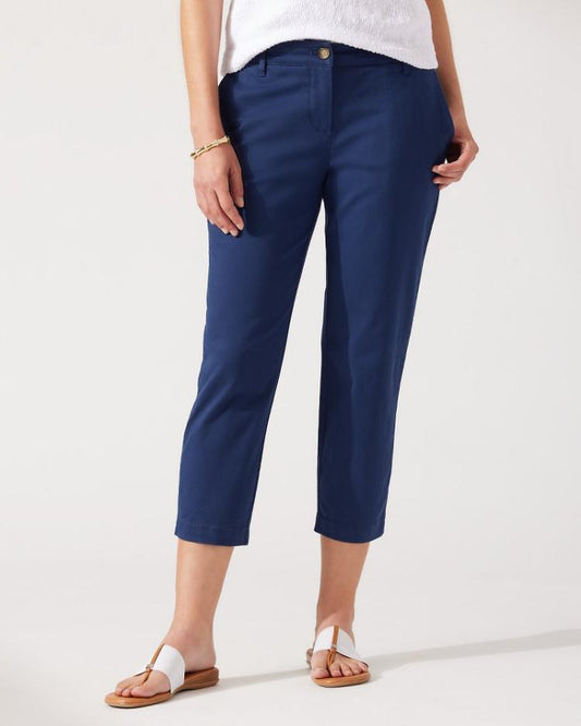 Women Pants &amp; Crops | Tommy Bahama Boracay® Cropped Pants Island Navy