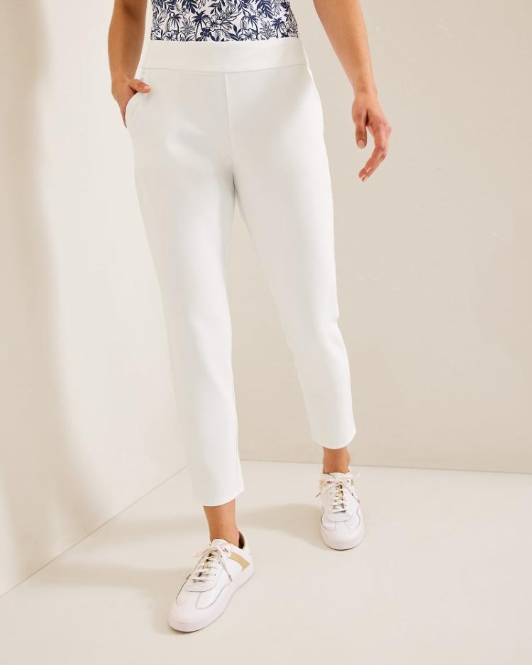 Women Pants &amp; Crops | Tommy Bahama Coastal City IslandZone® Pants White