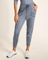 Women Pants &amp; Crops | Tommy Bahama Playa Vista IslandZone® Joggers Island Navy Heather