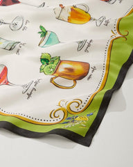 Women Scarves &amp; Wraps | Tommy Bahama Cocktail Hour Silk Bandana Citrus Twist
