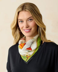 Women Scarves &amp; Wraps | Tommy Bahama Cocktail Hour Silk Bandana Citrus Twist