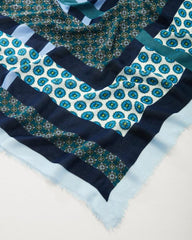 Women Scarves &amp; Wraps | Tommy Bahama Foulard Patch Square Scarf Navy