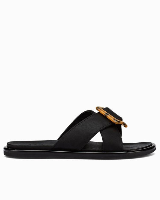 Women Shoes &amp; Sandals | Tommy Bahama Olukai® La'I Slide Sandals Black